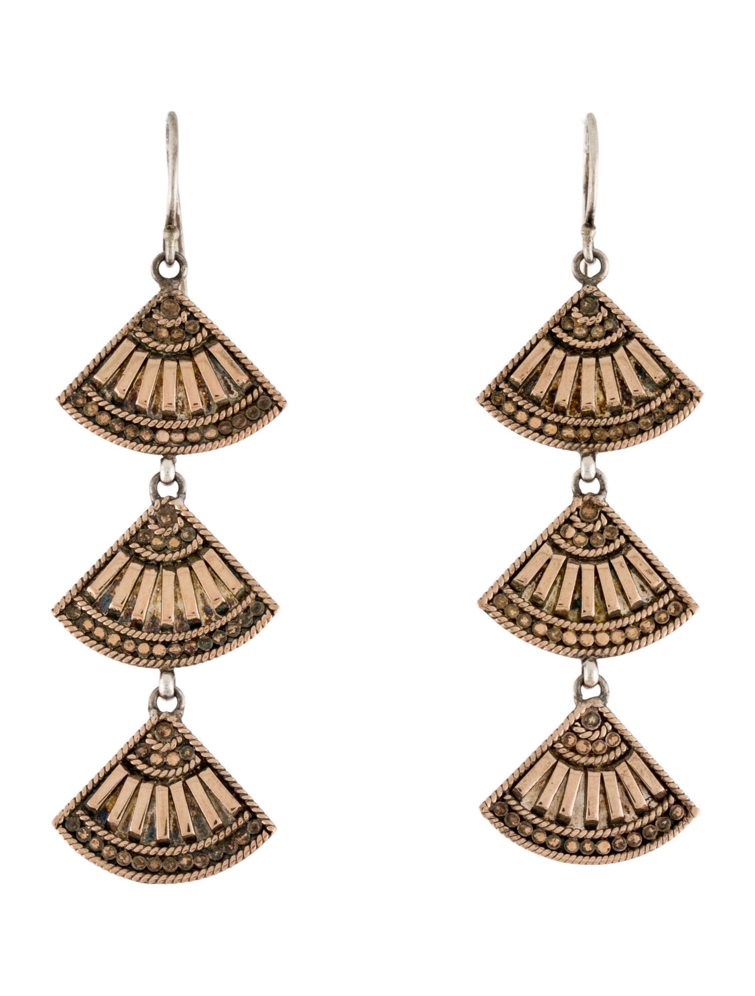 Anna Beck Two-Tone Drop Earrings