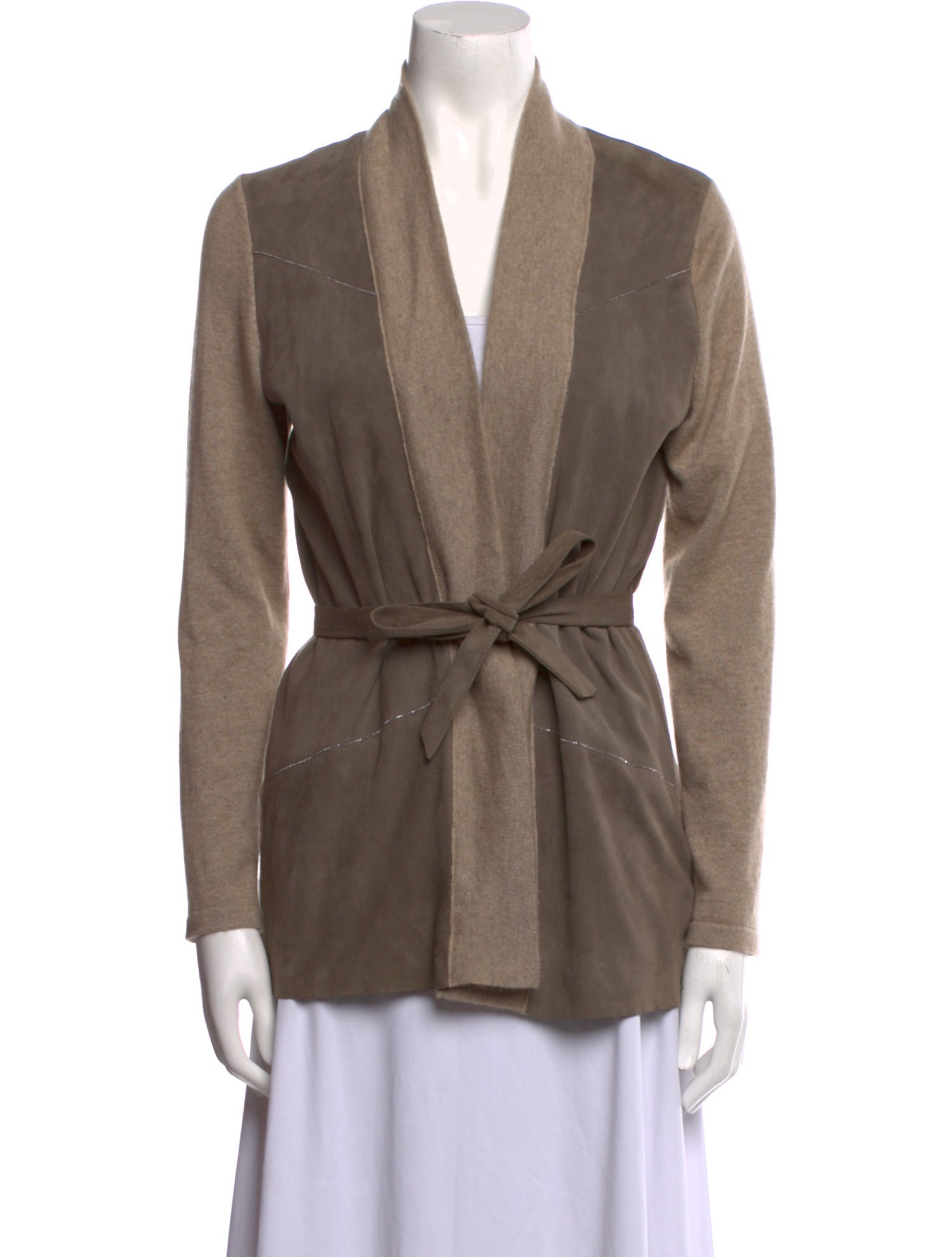 Rani Arabella Cashmere Plunge Neckline Sweater