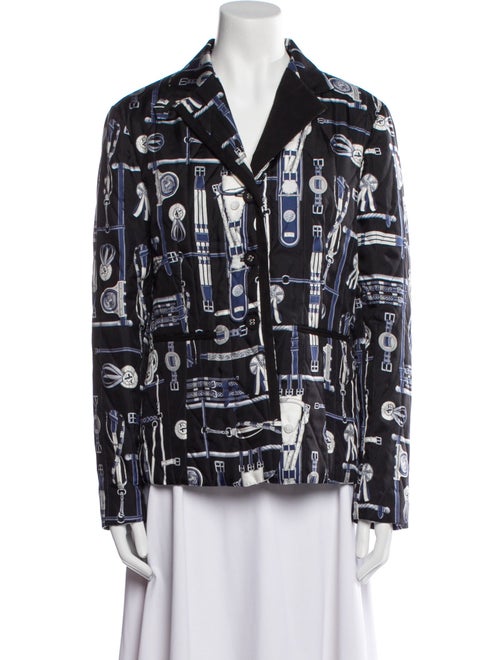 Rani Arabella Silk Printed Blazer