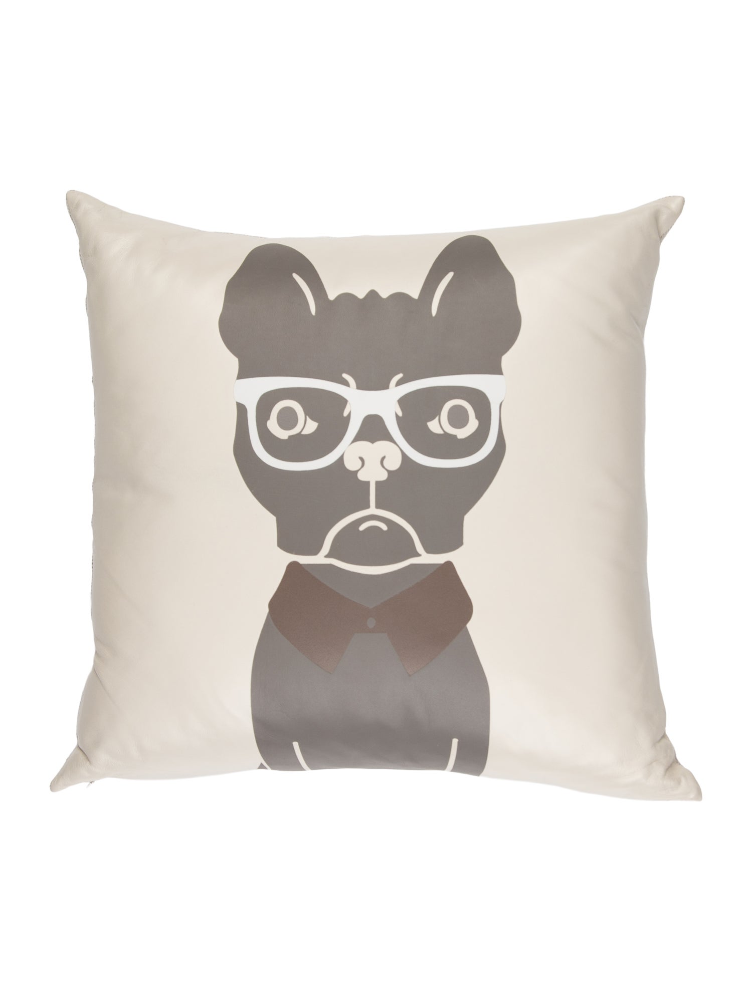 Rani Arabella Leather Throw PIllow