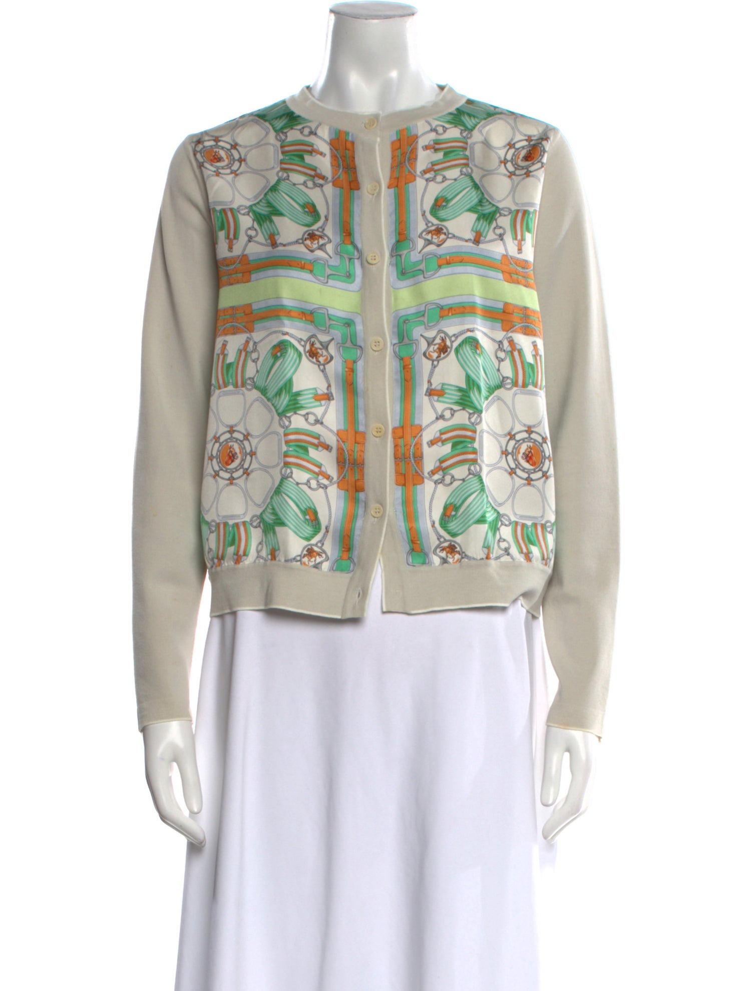 Rani Arabella Printed Crew Neck Sweater