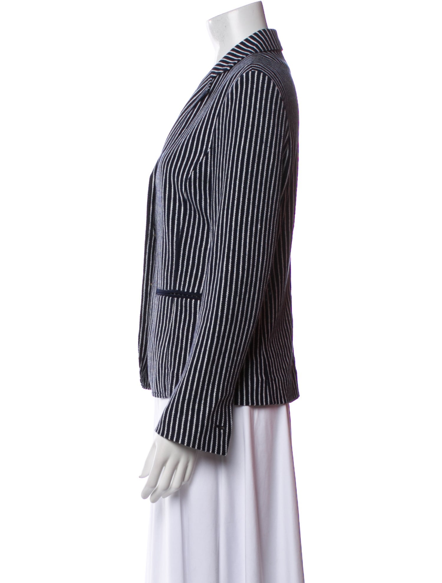 Rani Arabella Linen Striped Blazer