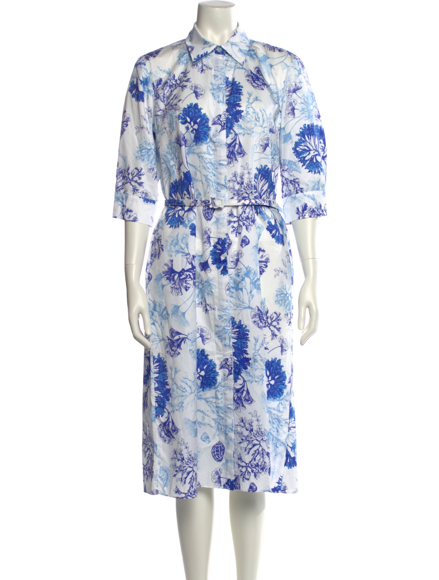 Rani Arabella Floral Print Midi Length Dress