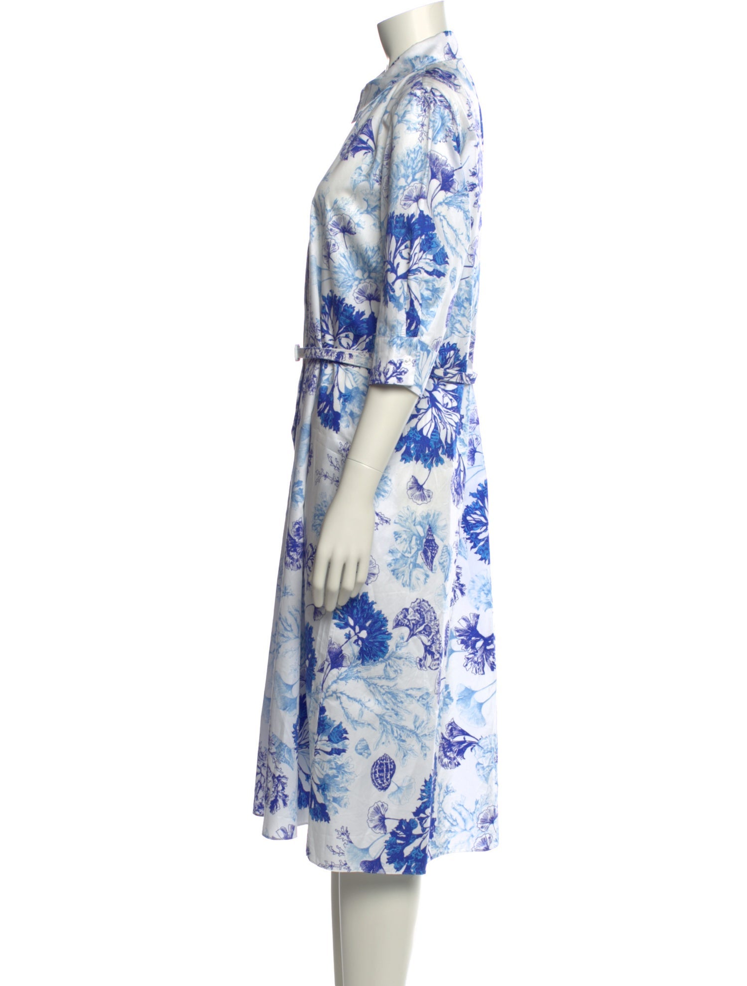 Rani Arabella Floral Print Midi Length Dress
