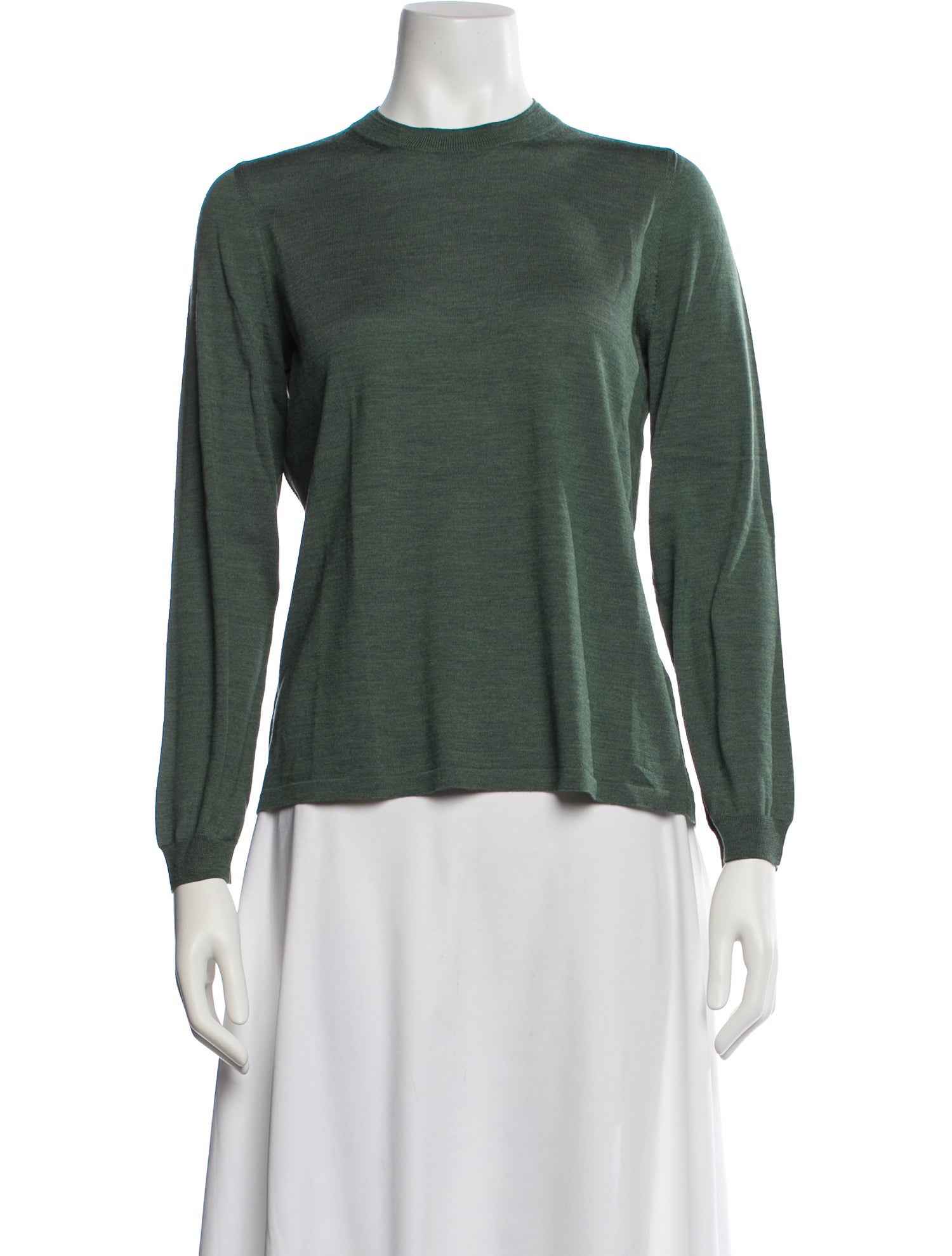 Rani Arabella Virgin Wool Scoop Neck Sweater w/ Tags