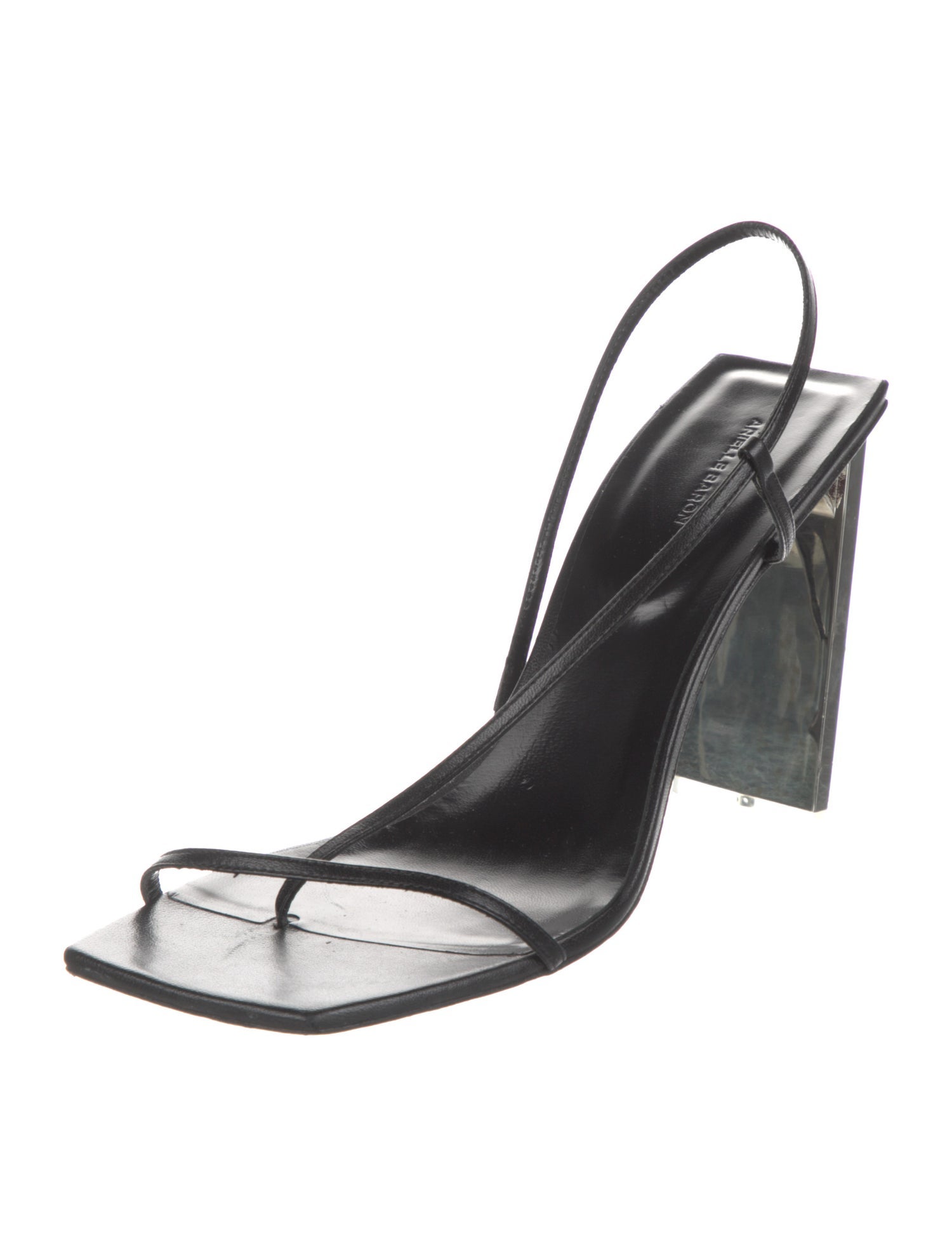 Arielle Baron Leather Slingback Sandals