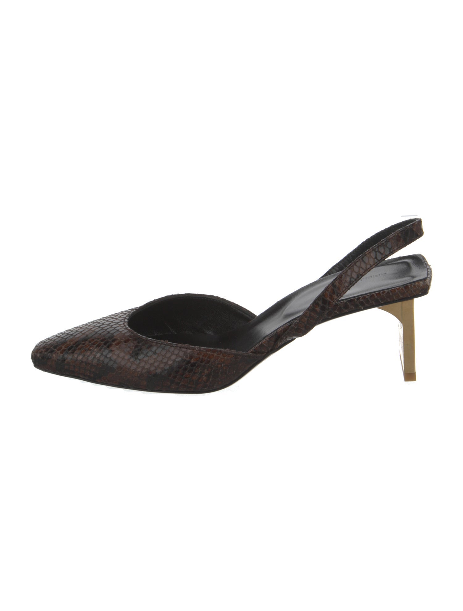 Arielle Baron Leather Slingback Pumps