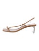 Arielle Baron Leather Slingback Sandals