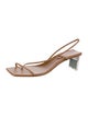 Arielle Baron Leather Slingback Sandals