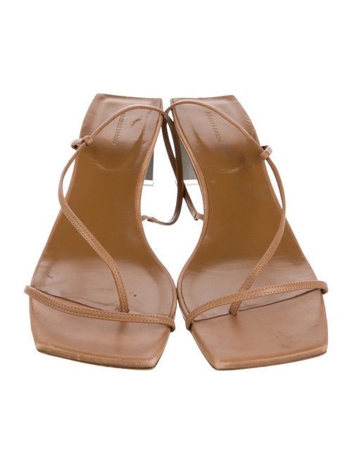 Arielle Baron Leather Slingback Sandals