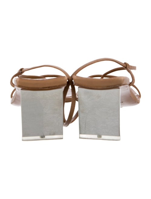 Arielle Baron Leather Slingback Sandals