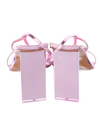 Arielle Baron Leather Slingback Sandals