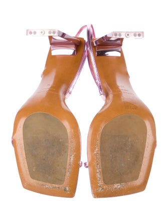 Arielle Baron Leather Slingback Sandals