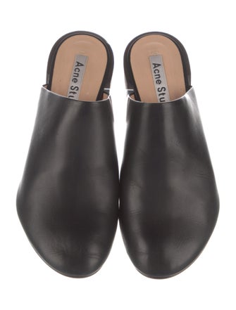 Acne Studios Leather Mules