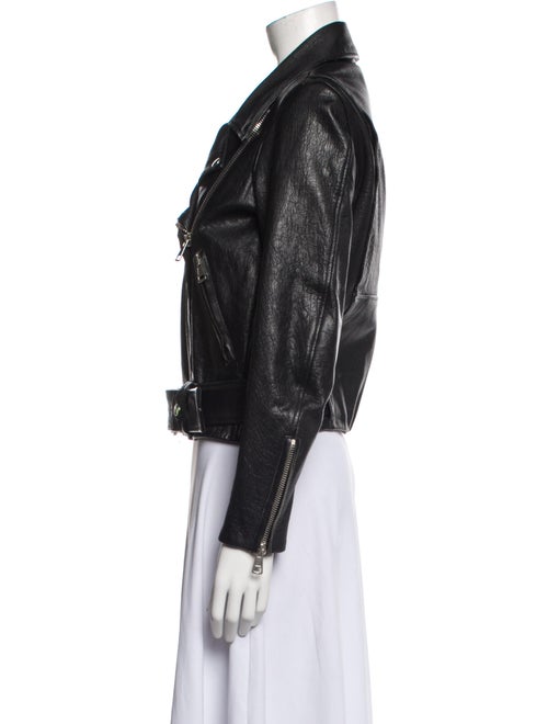 Acne Studios Goat Leather Biker Jacket