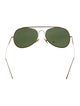 Acne Studios Aviator Tinted Sunglasses