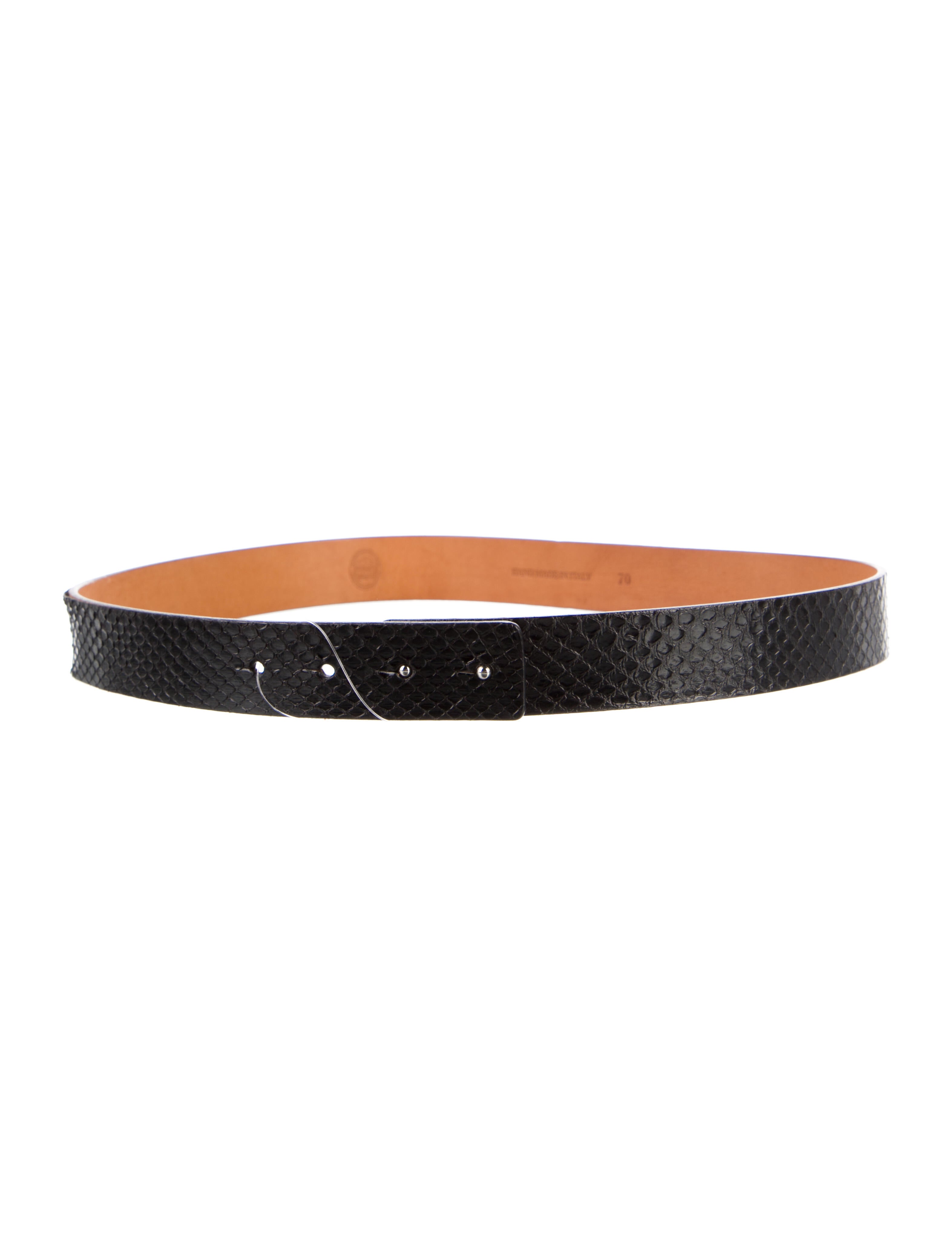 Acne Studios Skinny Water Snake Belt Kit