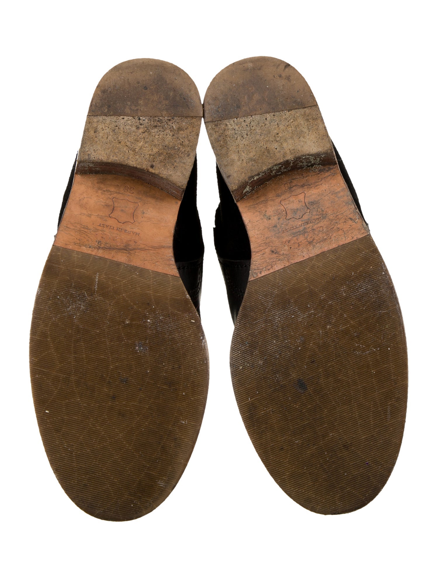 Acne Studios Leather Moto Boots