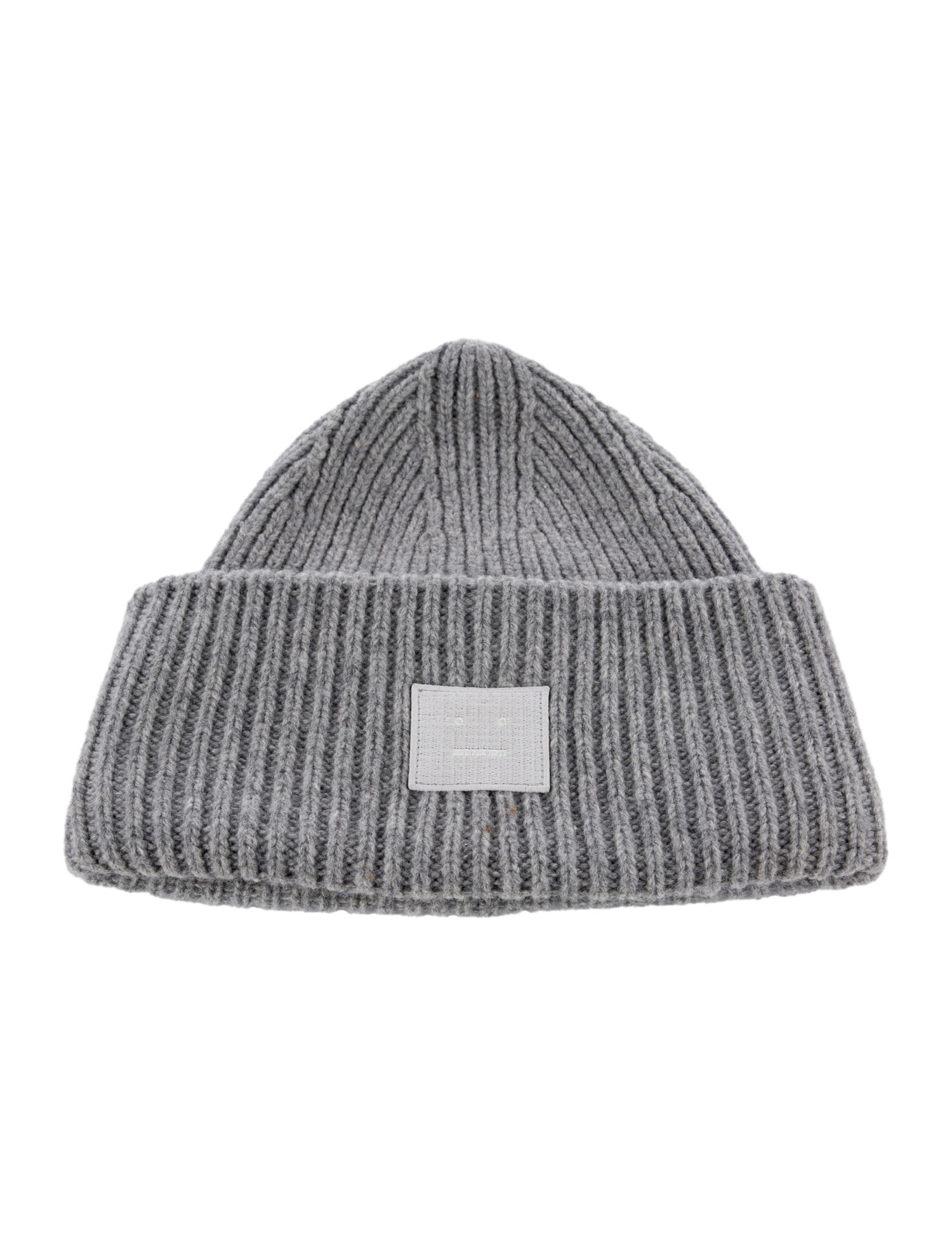 Acne Studios Grey Wool Knit Beanie