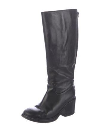 Acne Studios Leather Riding Boots