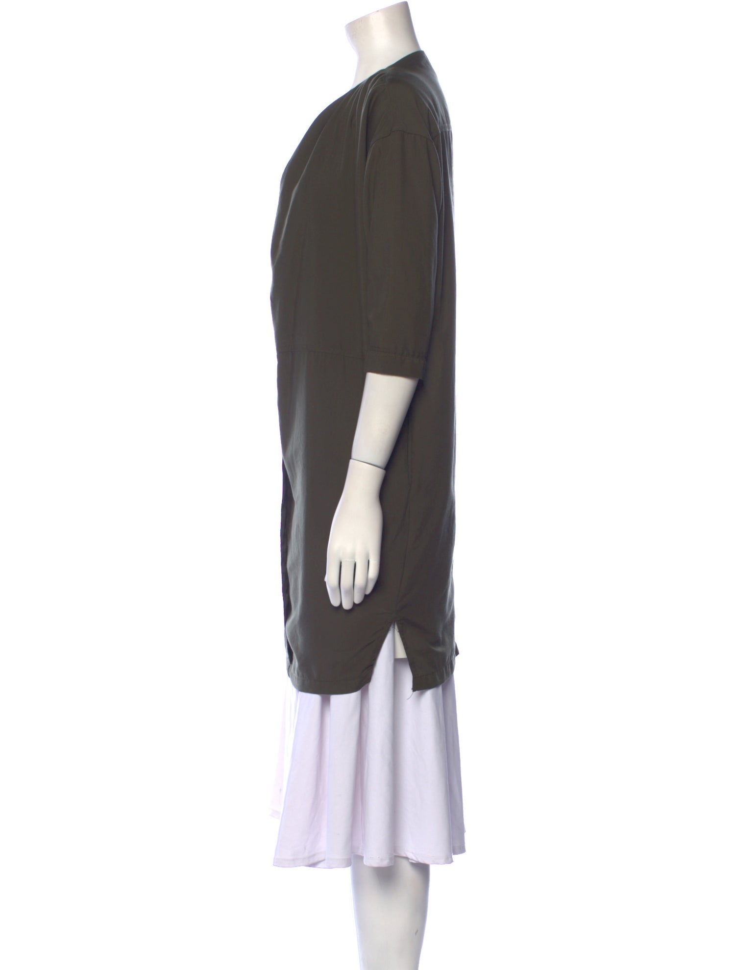 Acne Studios V-Neck Mini Dress