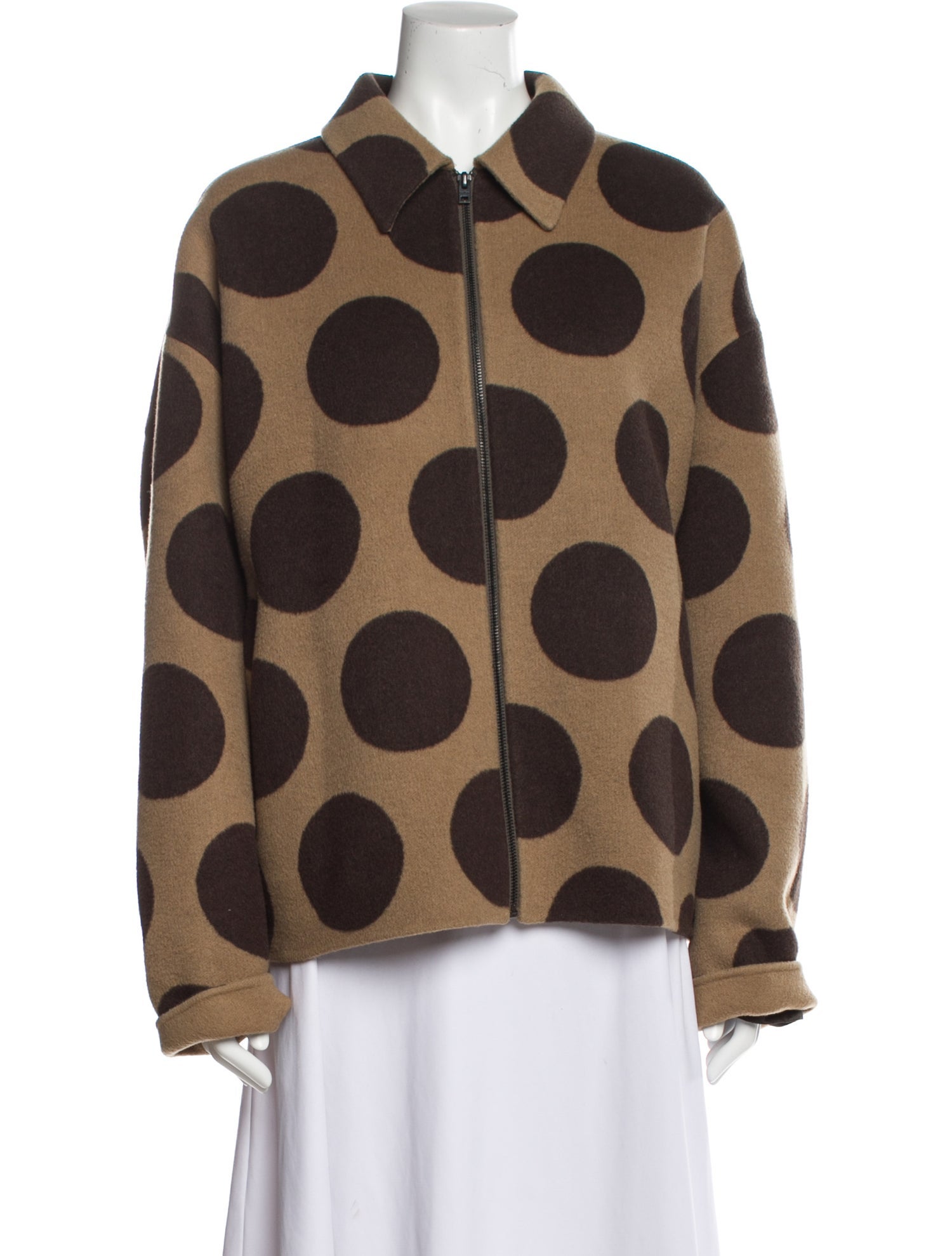 Acne Studios Polka Dot Print Jacket