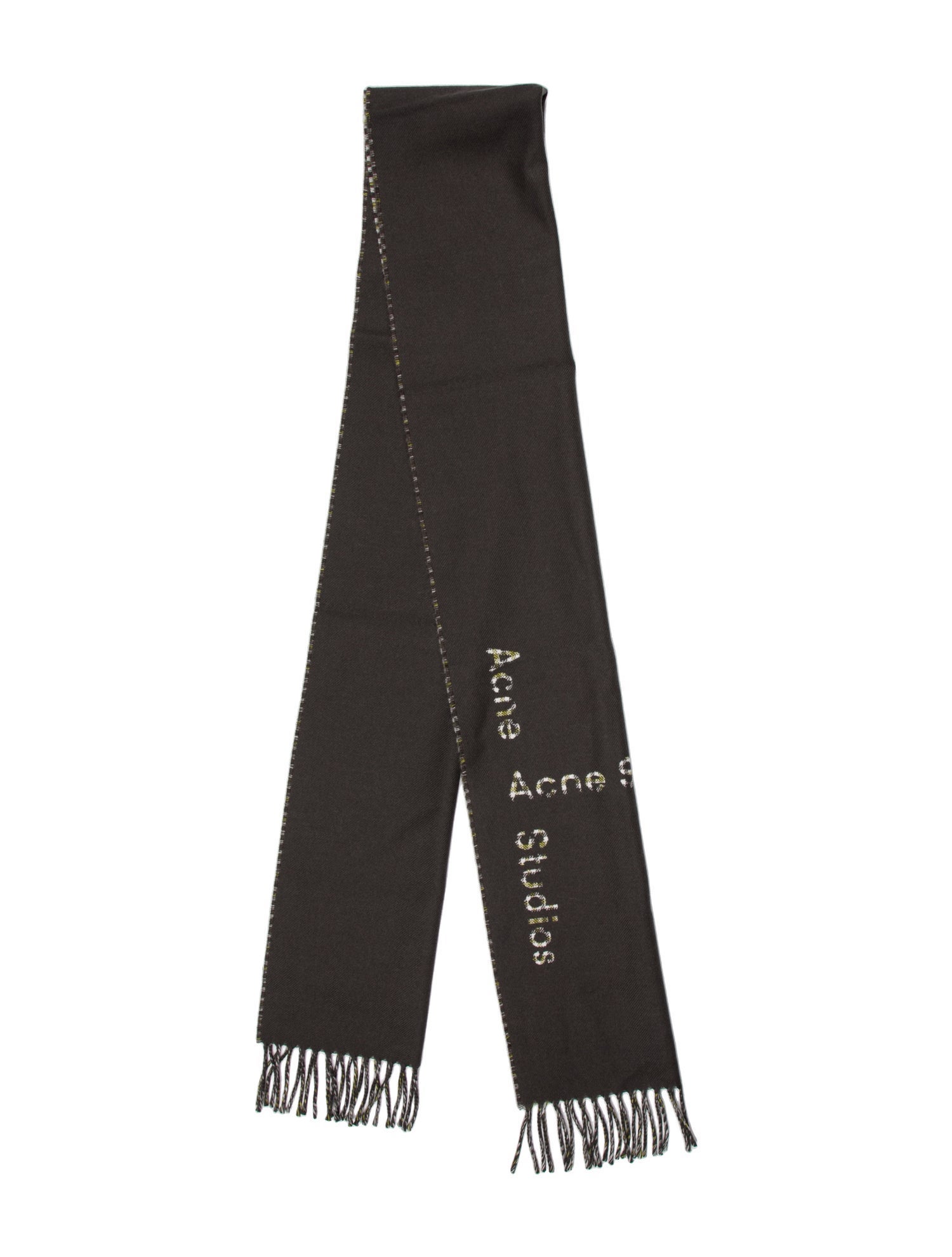 Acne Studios Graphic Print Stole
