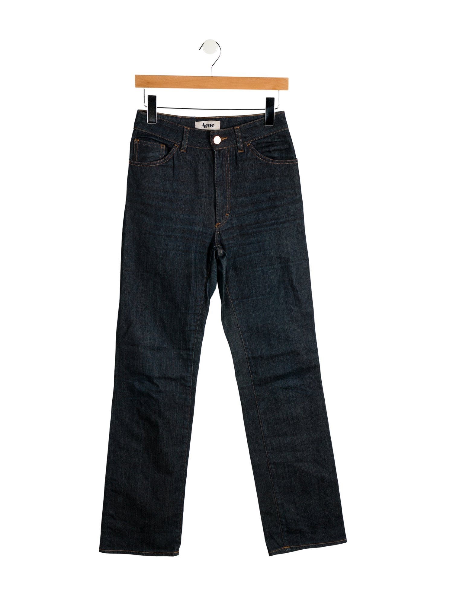 Acne Studios Mid-Rise Skinny Leg Jeans
