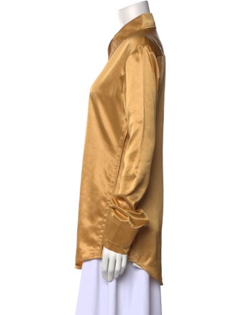 Acne Studios Long Sleeve Button-Up Top