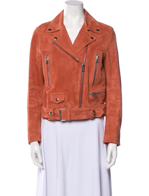 Acne Studios Suede Biker Jacket