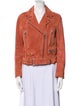 Acne Studios Suede Biker Jacket