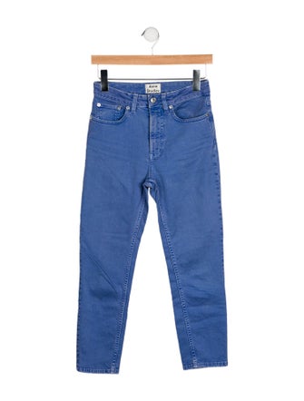 Acne Studios Mid-Rise Skinny Leg Jeans