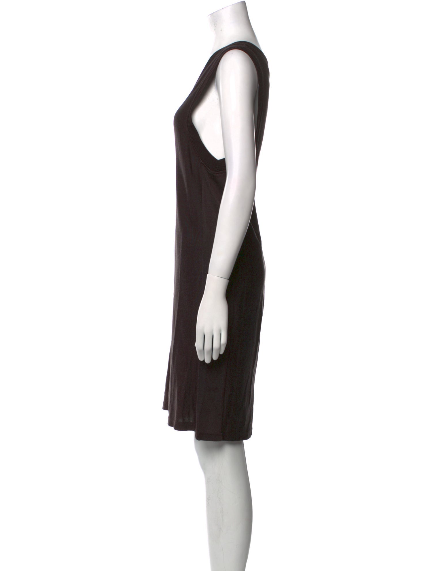 Acne Studios V-Neck Knee-Length Dress