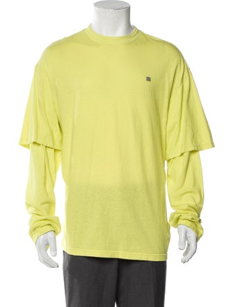 Acne Studios Crew Neck Long Sleeve T-Shirt
