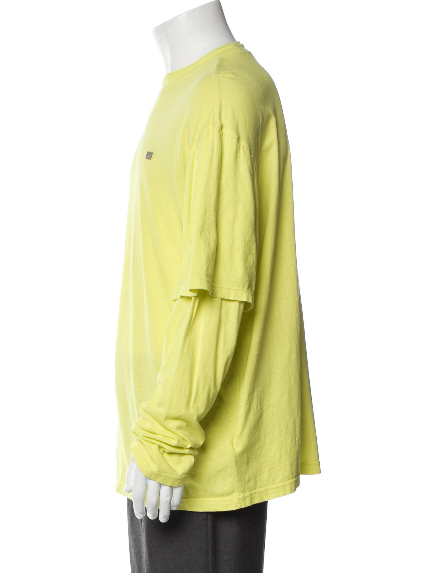 Acne Studios Crew Neck Long Sleeve T-Shirt