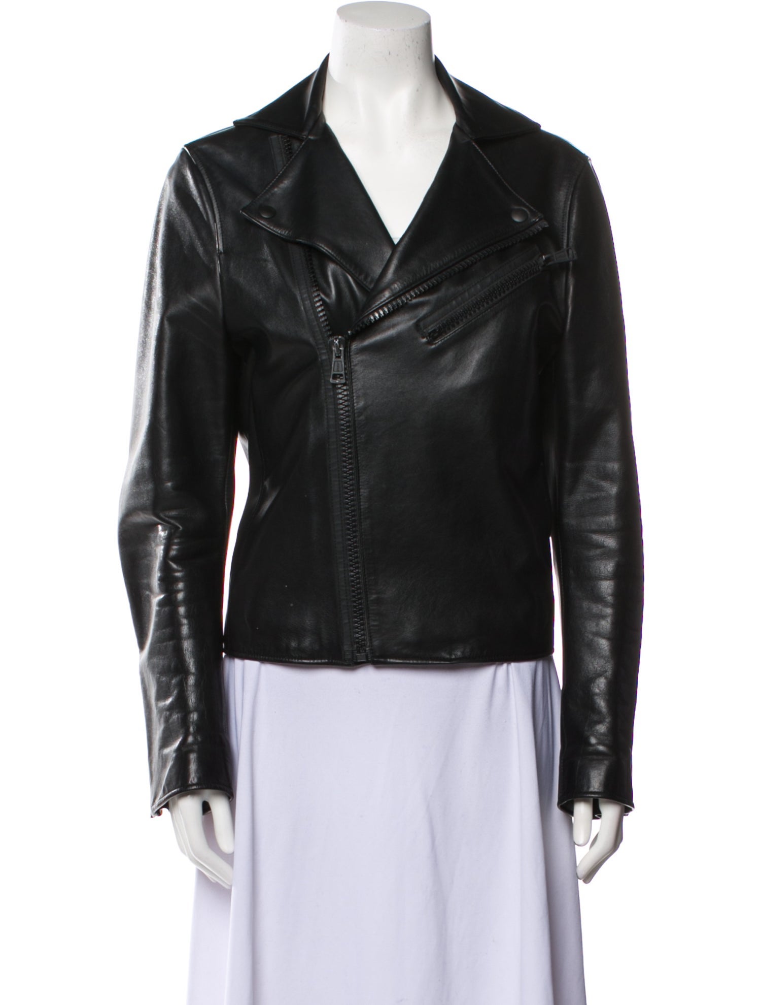 Acne Studios Leather Biker Jacket