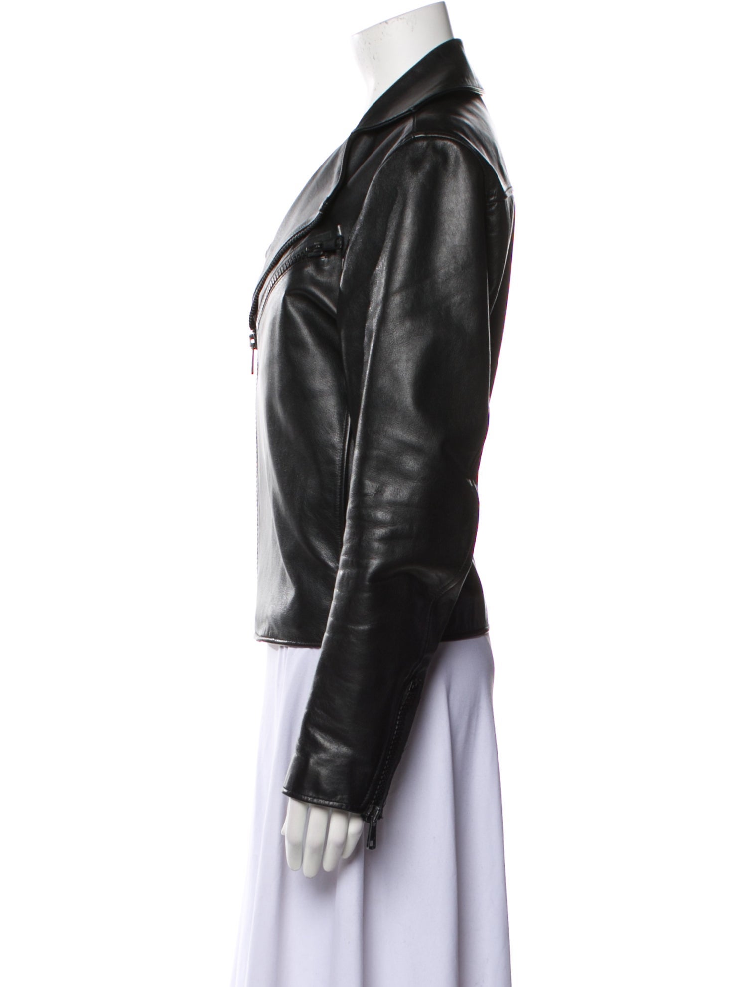 Acne Studios Leather Biker Jacket