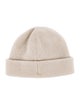 Acne Studios logo embroidered beanie hat