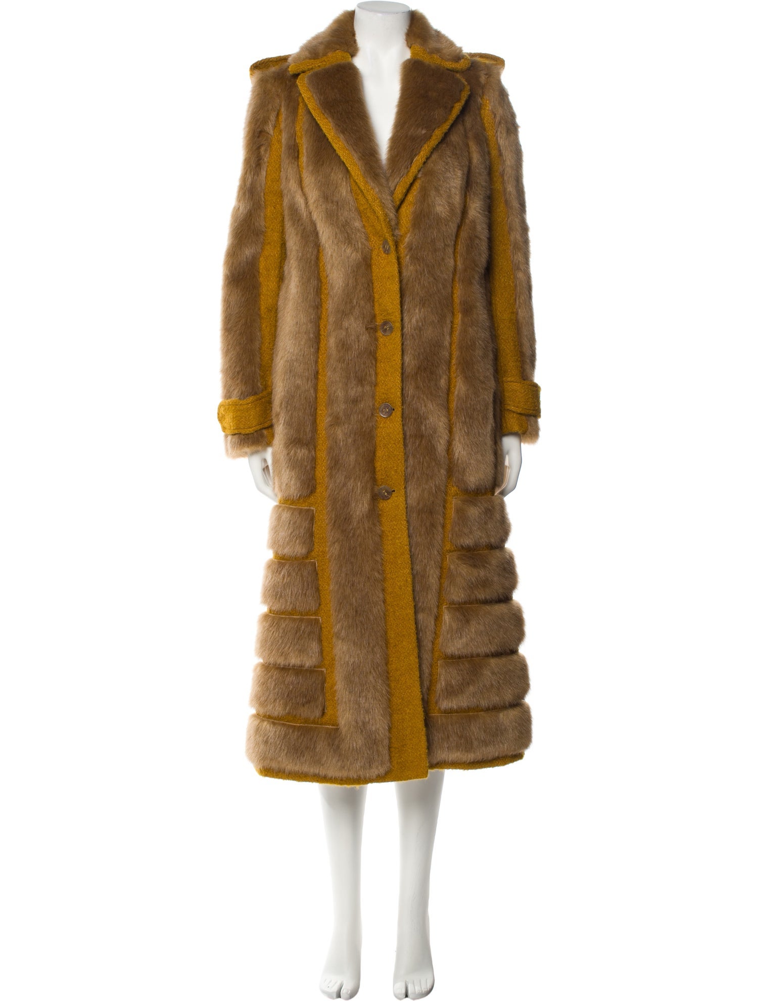 Acne Studios Faux Fur Coat