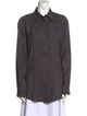 Acne Studios Long Sleeve Button-Up Top