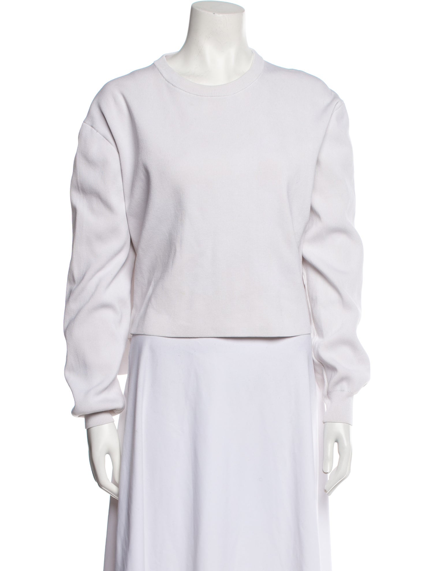 Acne Studios Crew Neck Long Sleeve Sweatshirt