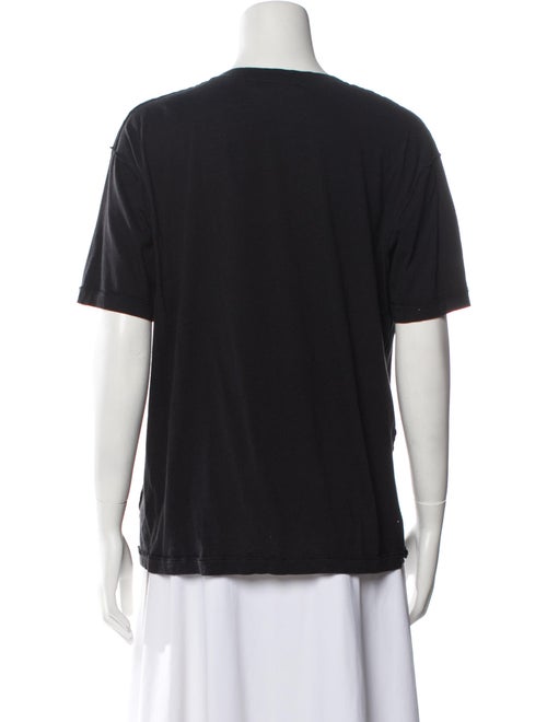 Acne Studios V-Neck Short Sleeve T-Shirt