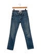 Acne Studios Mid-Rise Straight Leg Jeans