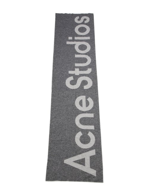 Acne Studios Wool Printed Scarf