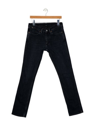 Acne Studios Mid-Rise Straight Leg Jeans