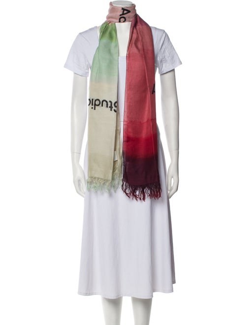 Acne Studios Cashmere Striped Scarf