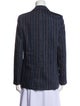 Acne Studios Linen Striped Blazer
