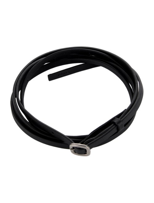 Acne Studios Skinny Leather Waist Belt