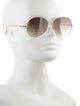 Acne Studios Aviator Gradient Sunglasses
