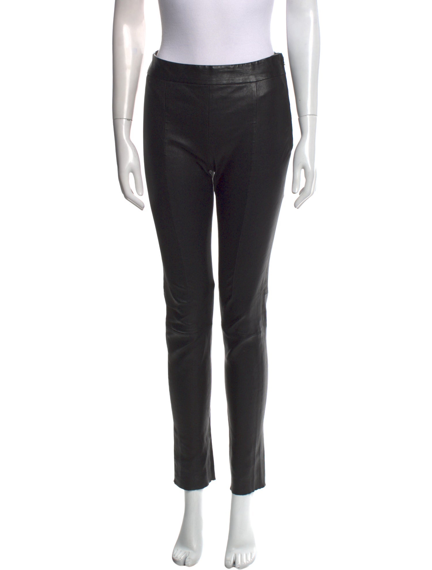 Acne Studios Lamb Leather Skinny Leg Pants